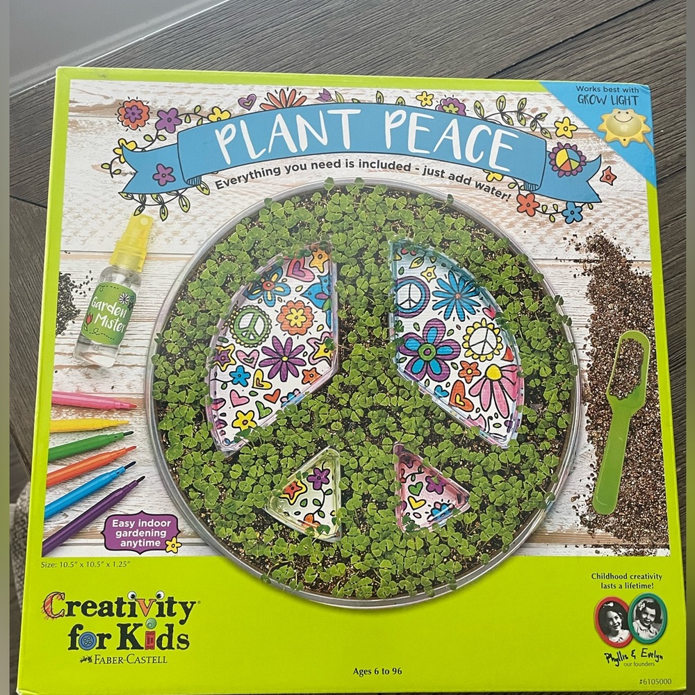 Plant Peace for kids